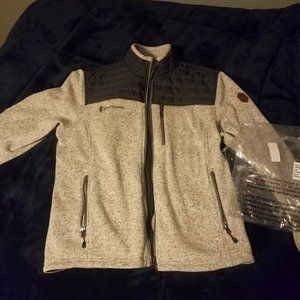 Free Country Men's Frore Sweater Knit Fleece Jacket